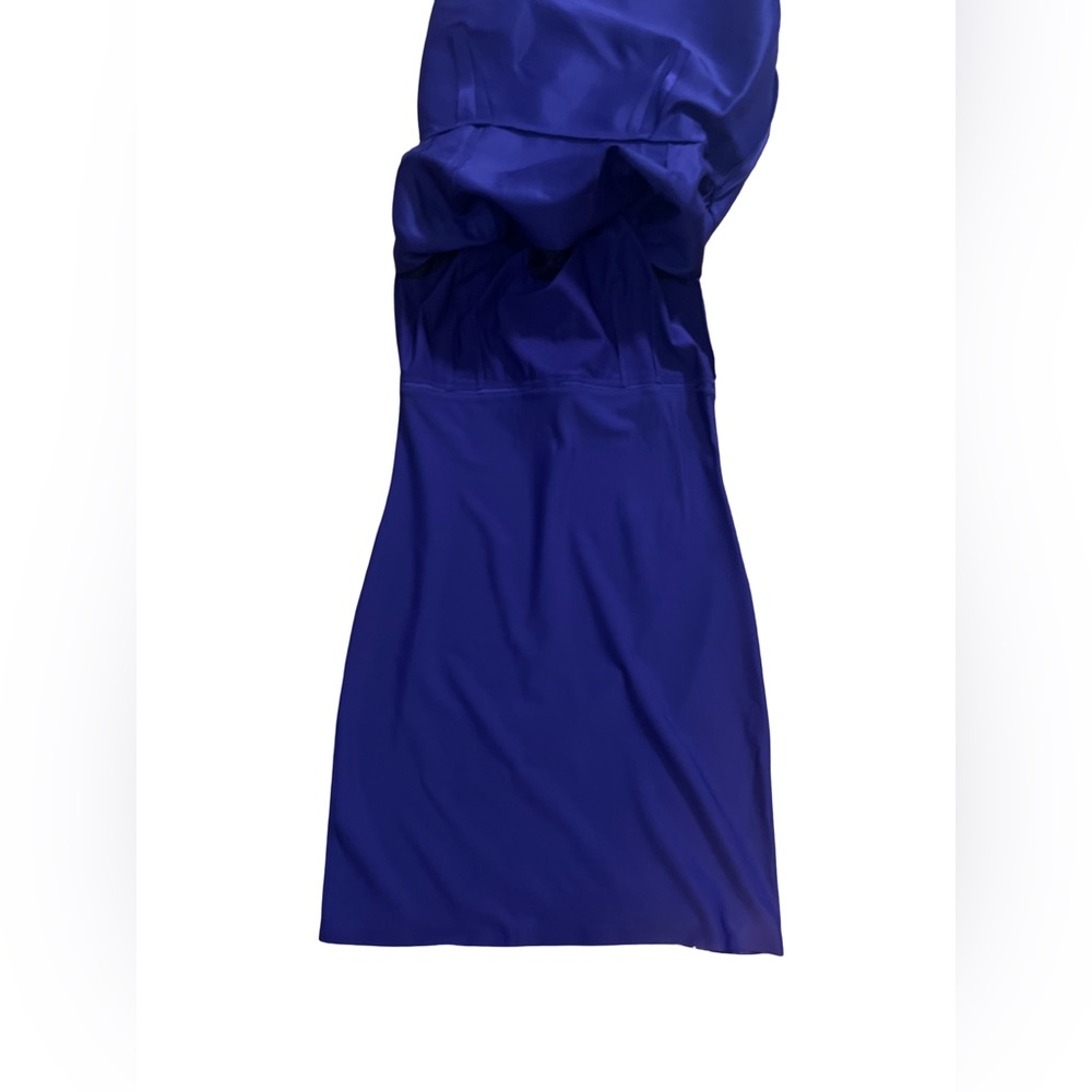 Nue by Shani sold at Nordstrom NWT Plum Cocktail Dress with Bow Detail Size 10 - Picture 10 of 13
